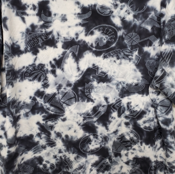 NBA Tie Dye Overall Logos Tshirt - Picture 2 of 4